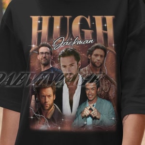 Limited Hugh Jackman Vintage Shirt, Hugh Jackman Fan Tees, Hugh Jackman Homage Tshirt, Hugh Jackman Retro 90s Shirt, Hugh Jackman Gift Merch