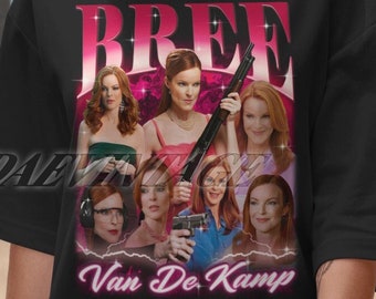 Bree Van De Kamp Homage Tshirt, Bree Van De Kamp Vintage Graphic Tee Retro Shirt, Bree Van De Kamp Fan Tees, Bree Van De Kamp Gift Merch