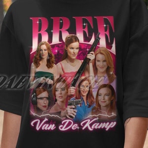 Bree Van De Kamp Homage Camiseta, Bree Van De Kamp Camiseta gráfica vintage, Camiseta retrô, Bree Van De Kamp Fan Tees, Bree Van De Kamp Gift Merch