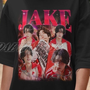 Enhypen ジェイク　JAKE ユニフォームシャツ ENHYPEN ユニフォーム JAKE ジェイク トレカ付き - メルカリ
