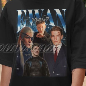 Ewan Mitchell Vintage Shirt, Ewan Mitchell Fan Tees, Ewan Mitchell Geschenk Merch, Ewan Mitchell Retro Kleidung, Ewan Mitchell 90&#39;s Shirt