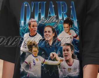 Limited Kelley O'Hara Vintage T-Shirt, Kelley O'Hara Fan Tees, Kelley O'Hara Homage Tshirt, Kelley O'Hara Retro Shirt, Kelley O'Hara Merch