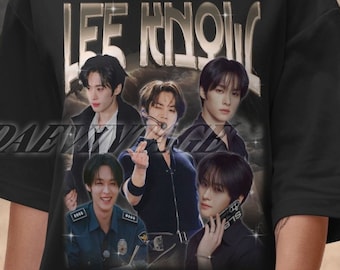 Limited Lee Know Vintage T-Shirt, Lee Know Fan Tees, Lee Know Bootleg Tshirt, Lee Know Retro 90s Shirt, Kpop Shirt, Kpop Merch, Kpop Gift