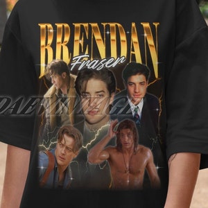 Limited Brendan Fraser Vintage Shirt, Brendan Fraser Fan Tees, Brendan Fraser Retro Shirt, Brendan Fraser Homage Shirt, Brendan Fraser Merch