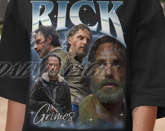 Vintage Rick Grimes Shirt For Unisex | Gift For Women and Man | Rick Grimes Hoodie | Rick Grimes Sweatshirt | Rick Grimes Bootleg Tee