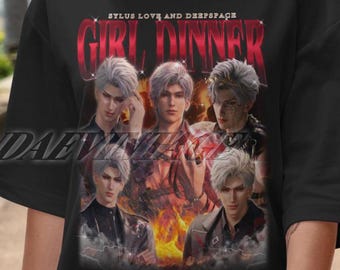 Limited Girl Dinner Sylus Love and Deepspace Vintage T-Shirt, Love and Deepspace Gift For Women and Man Unisex T-Shirt, Sylus Graphic Shirt