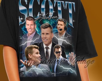 Begrenztes Scott Hanson Vintage T-Shirt, Scott Hanson Fan Tees, Scott Hanson Retro Shirt, Scott Hanson Hommage Tshirt, Scott Hanson Geschenk Merch