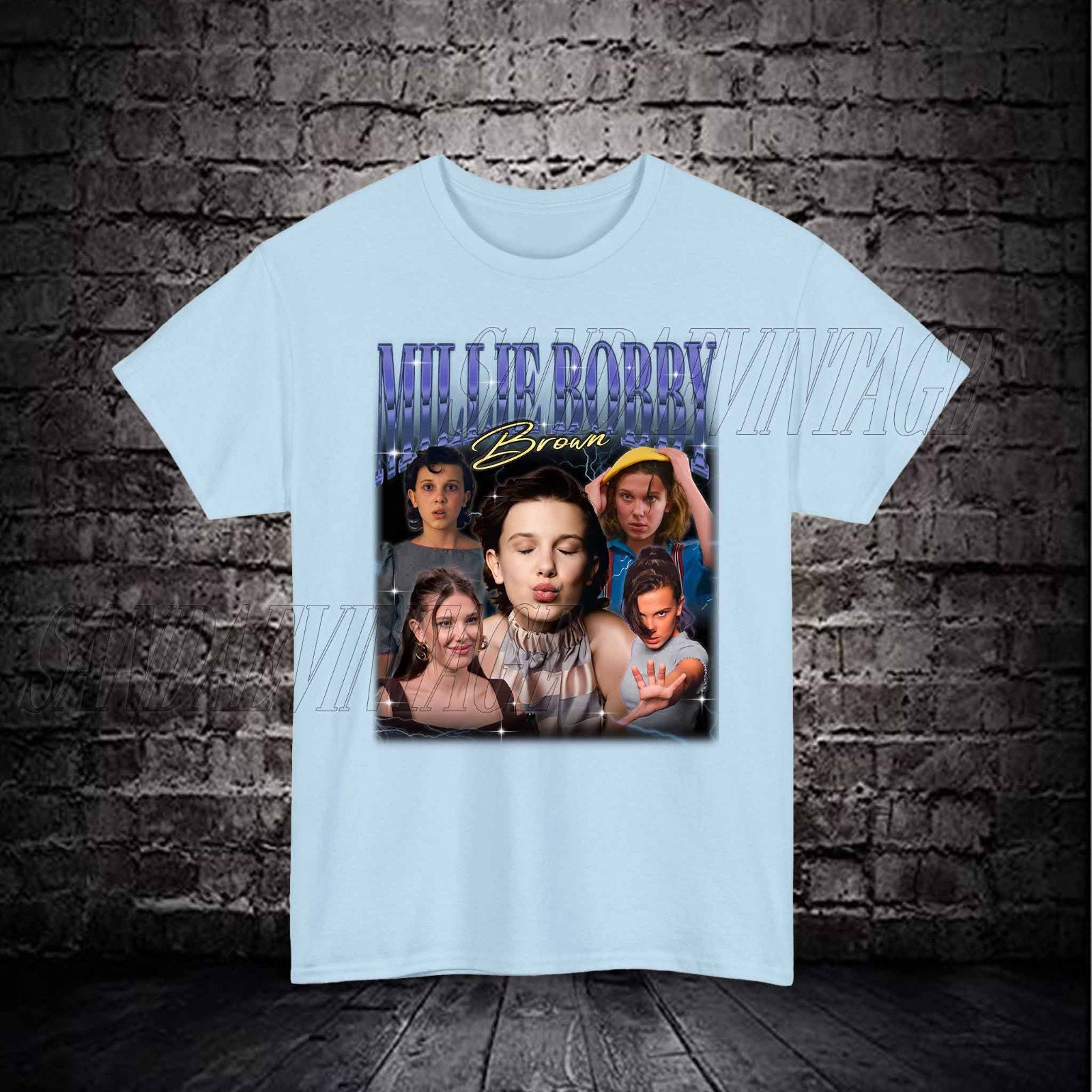 Limited Millie Bobby Brown Vintage T-shirt, Millie Bobby Brown Fan