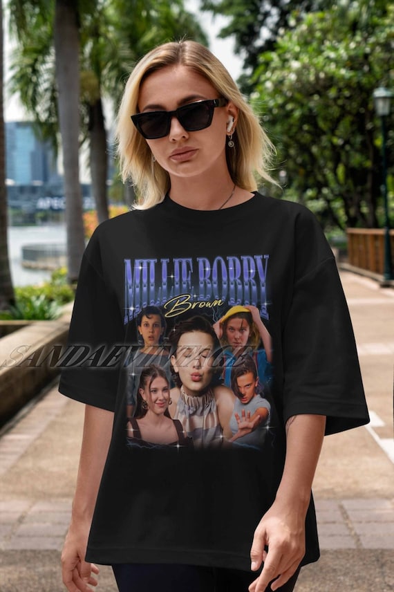 Millie Bobby Brown Lunettes De Soleil Millie Bobby Brown Avec Des