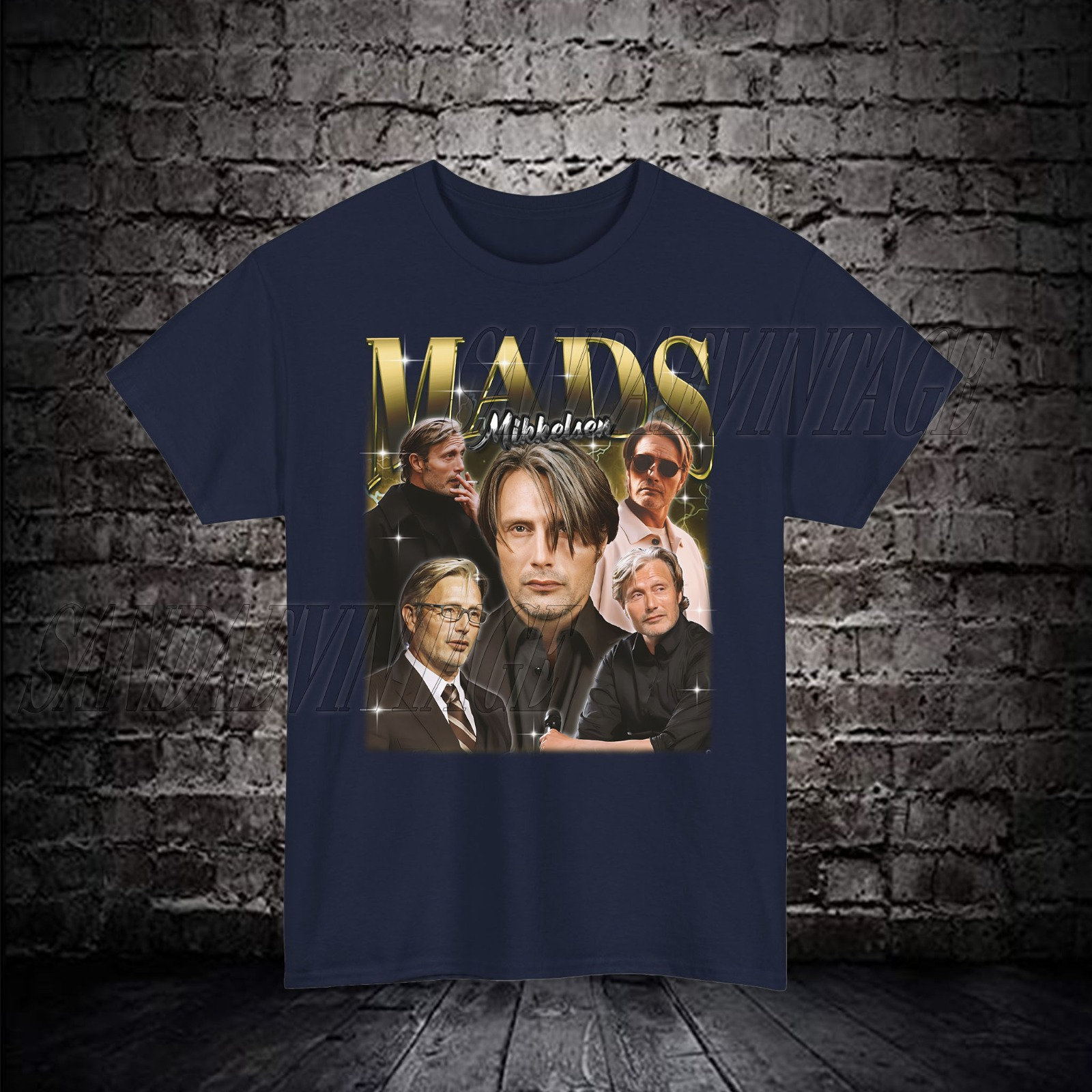 限定マッツ・ミケルセン ヴィンテージ T シャツ - マッツ 限定マッツ・ミケルセン ヴィンテージ T シャツ - マッツ