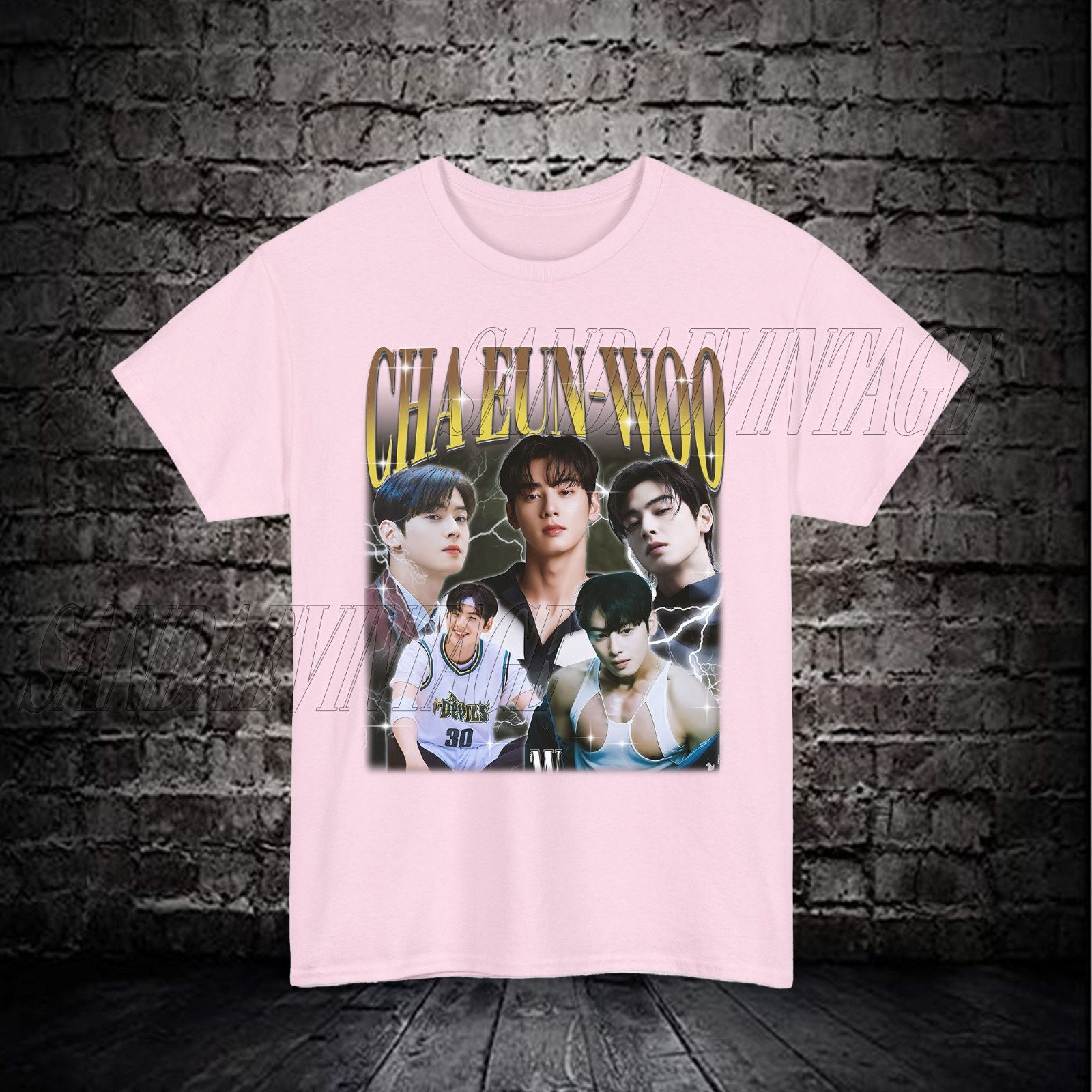 Limited Cha Eun Woo Vintage T-shirt, Cha Eun Woo Kdrama Shirt Tee