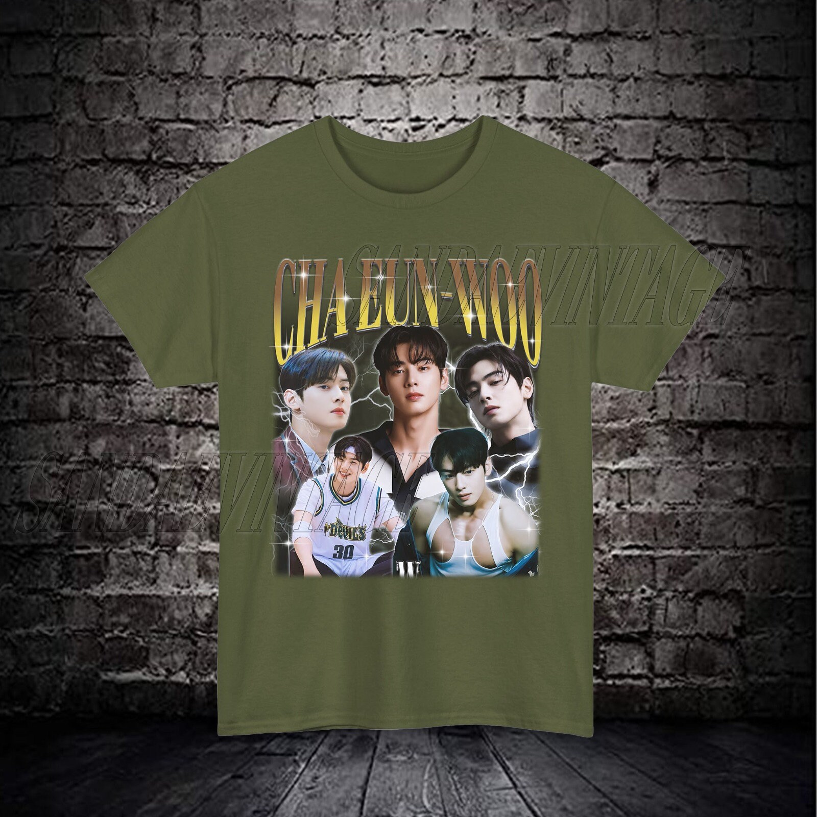 Limited Cha Eun Woo Vintage T-shirt, Cha Eun Woo Kdrama Shirt Tee