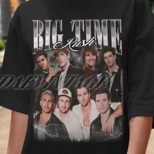 Limited Big Time Rush Vintage T-Shirt, Big Time Rush Fan Tees, Big Time Rush Retro Shirt, Big Time Rush Homage Tshirt, Big Time Rush Merch