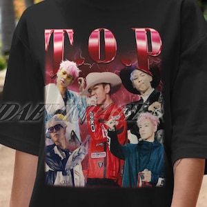 Limited Choi Seung-Hyun Vintage T-Shirt, Retro Choi Seung-Hyun 90s Shirt, T.O.P Shirt, Choi Seung-Hyun Fan Tees, Kpop Shirt, Kpop Gift Merch
