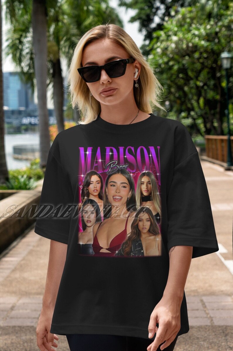 Madison Beer Unisex Softstyle Tshirt, Madison Beer Vintage Shirt