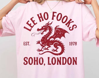 T-shirt Dragon Lee Ho Fooks - Restaurant Chinois De Soho Londres, Unisexe (Neuf Avec étiquettes)