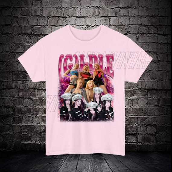 Limited (g)i-dle Kpop Vintage T-shirt, G-idle Retro Shirt, Gidle