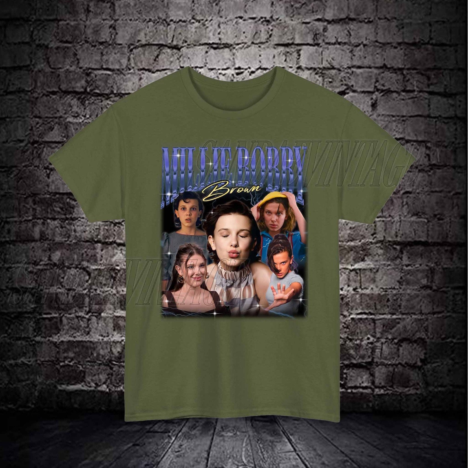 限定ミリー・ボビー・ブラウン ヴィンテージTシャツ、ミリー・ボビー