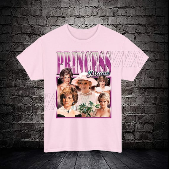 Princess Diana Vintage T-shirt, Princess Diana Bootleg Shirt