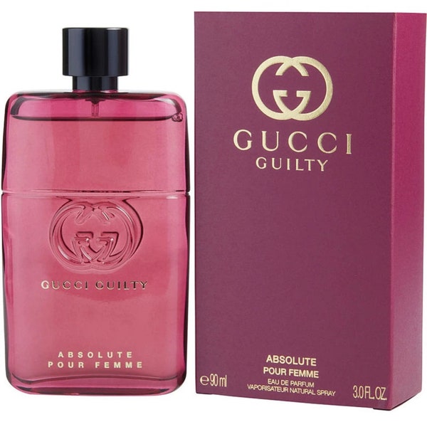 Gucci Guilty Absolute Pour Femme EDP Travel spray, sample vial,Authentic fragrance, Sample test vial, Travel spray for women and her, they