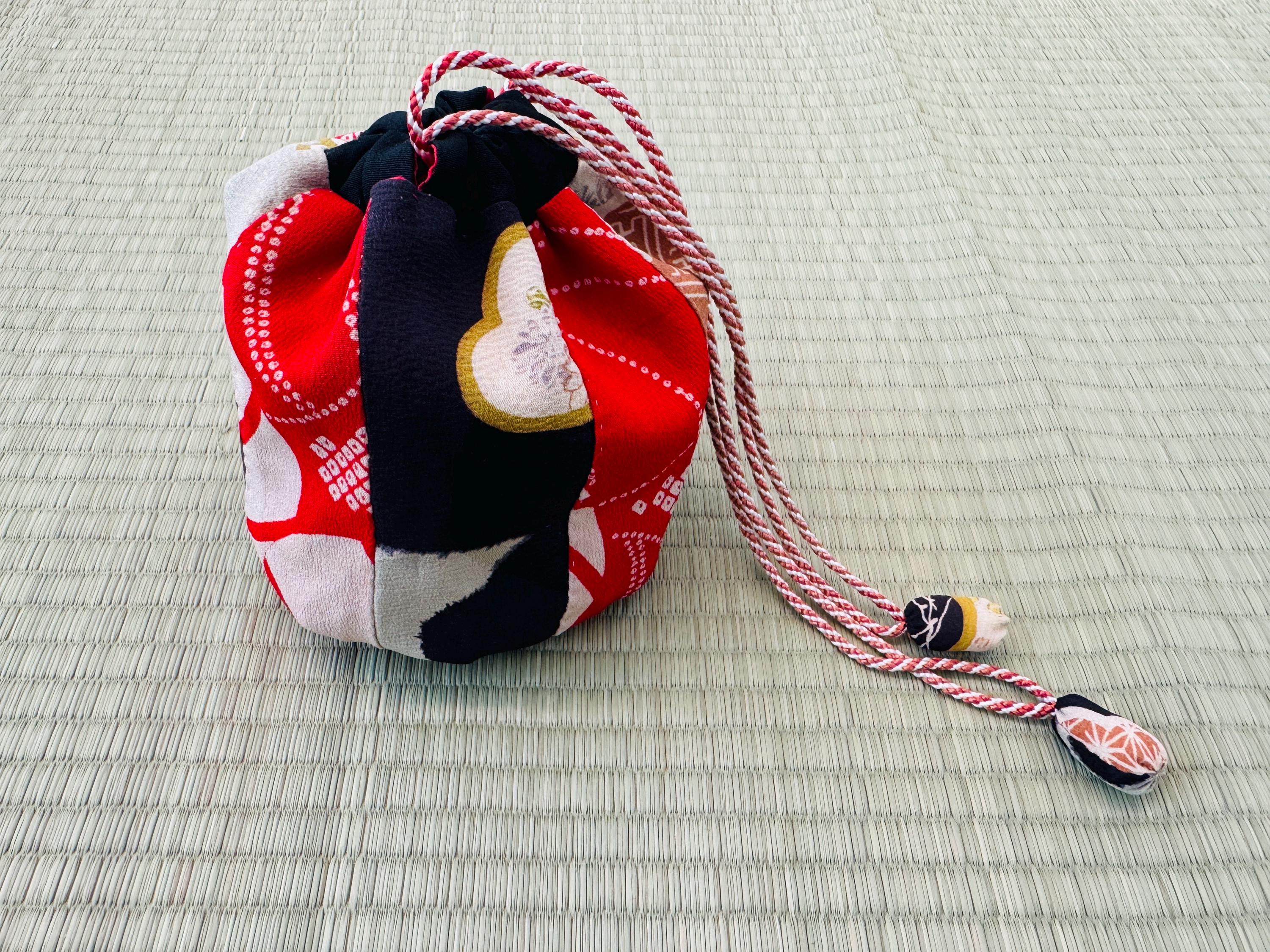 Vintage Kinchaku Bag - Etsy