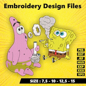 Embroidery machine file, sponge, instant download