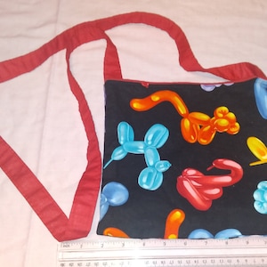 Bolsa De Mensajero De Animales Con Globos