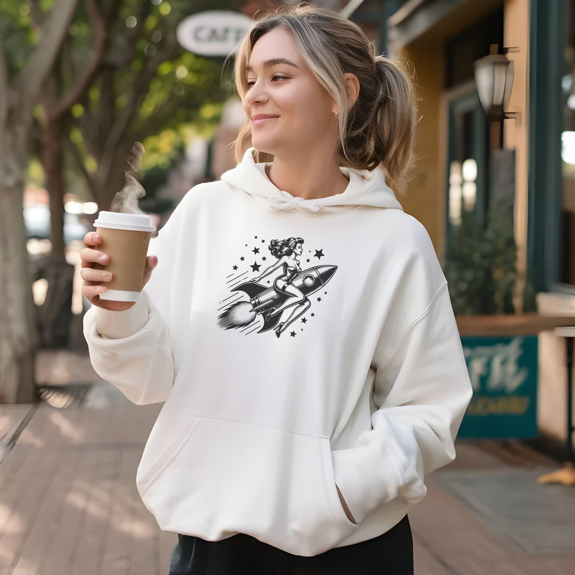 Pin up Girl Hoodie - Etsy