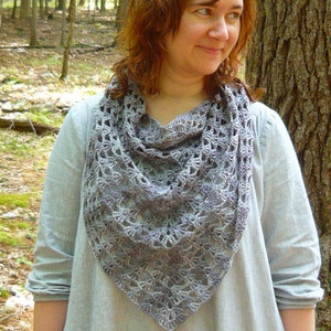 wingfeathers shawl PDF crochet pattern image 8