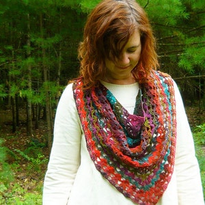 wingfeathers shawl PDF crochet pattern image 6