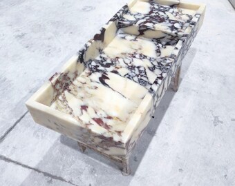 Lavandino da parete in marmo Calacatta Viola - 46"x20"x6"