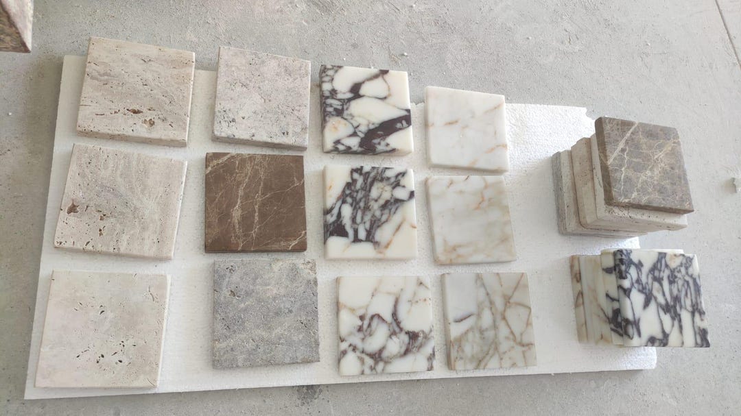 Calacatta Viola Marble Samples for Virtue , Marble Sample, Marble Slaps ...