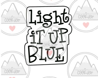 Light it up blue | Etsy