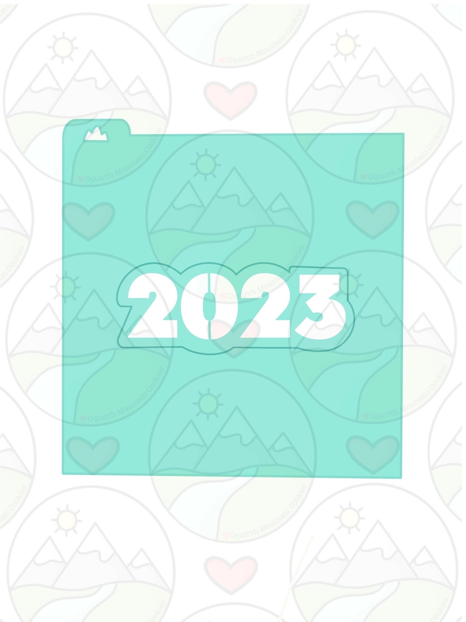 2023 Cookie Stencil