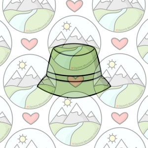 Bucket hat Cookie Cutter