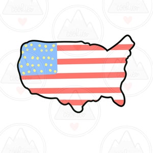 USA cookie cutter image 1