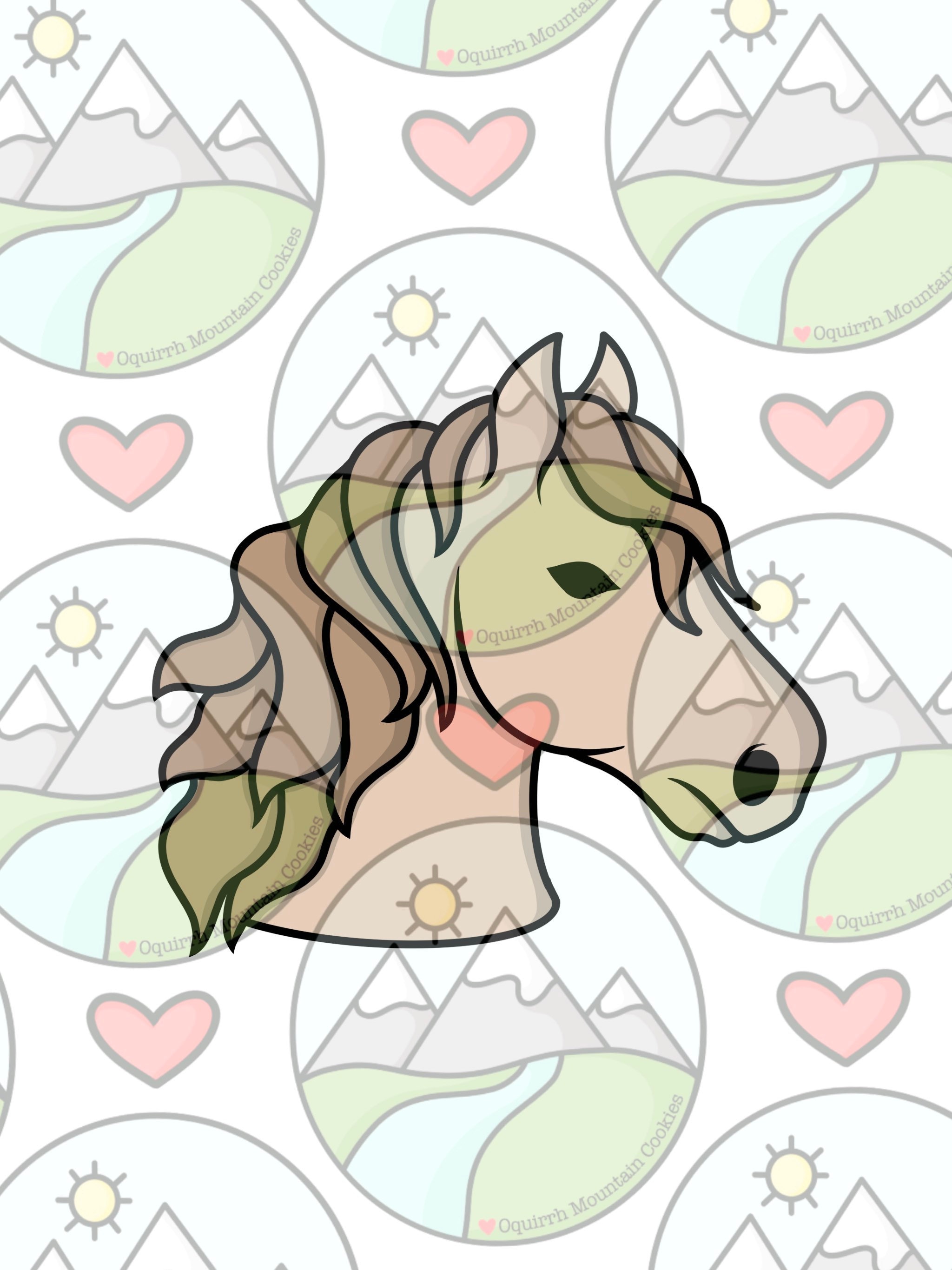 Horse Cookie Cutter Etsy