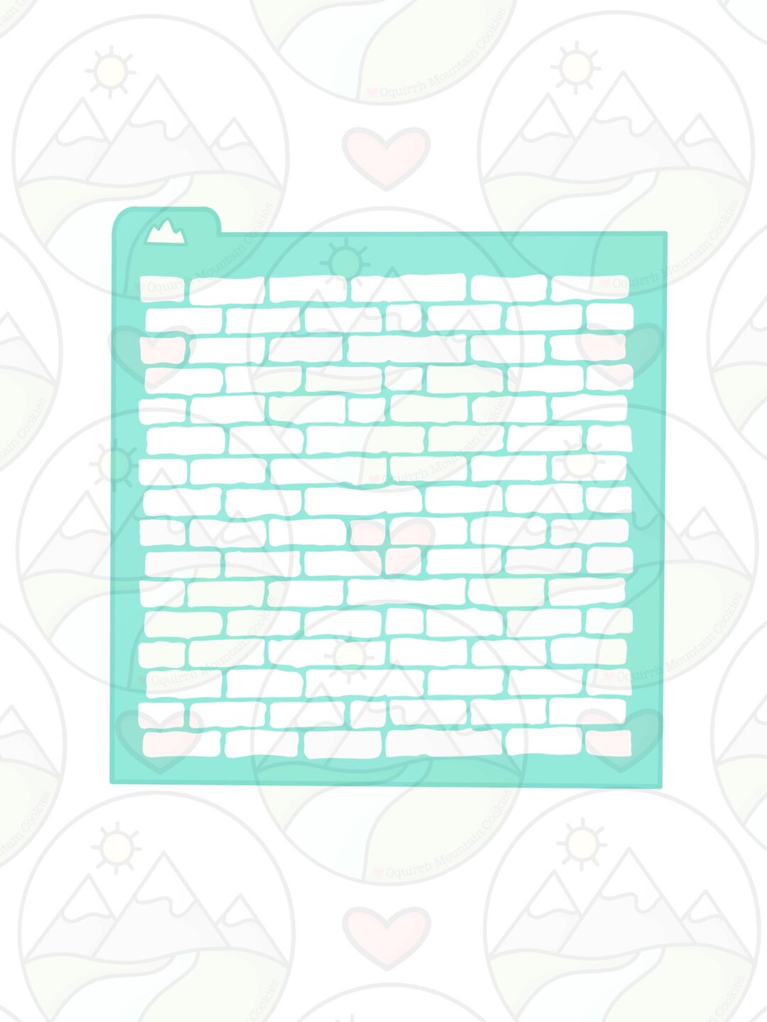 Brick Stencil - Etsy