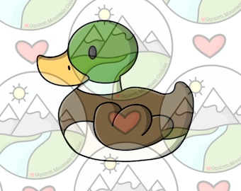 Mallard duck Cookie Cutter