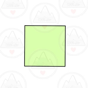 Square Cookie Cutter