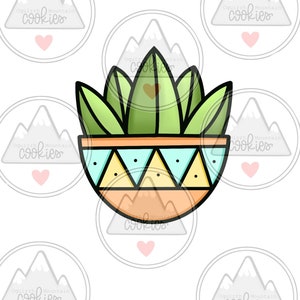 Potted plant Cookie Cutter