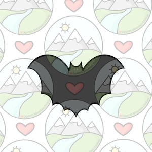 Bat cookie cutter