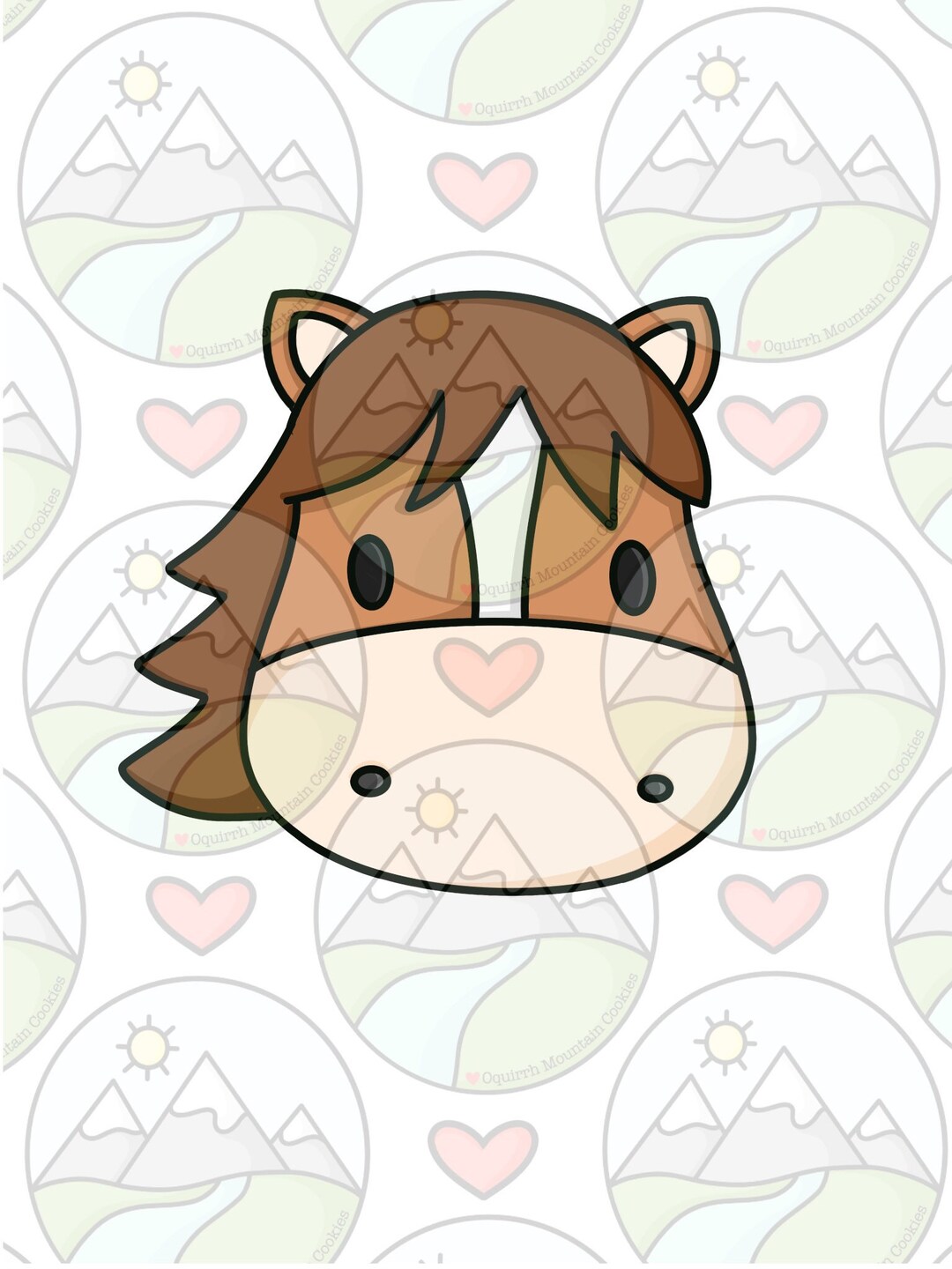 Horse Cookie Cutter Etsy