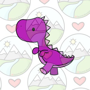T Rex dinosaur cookie cutter