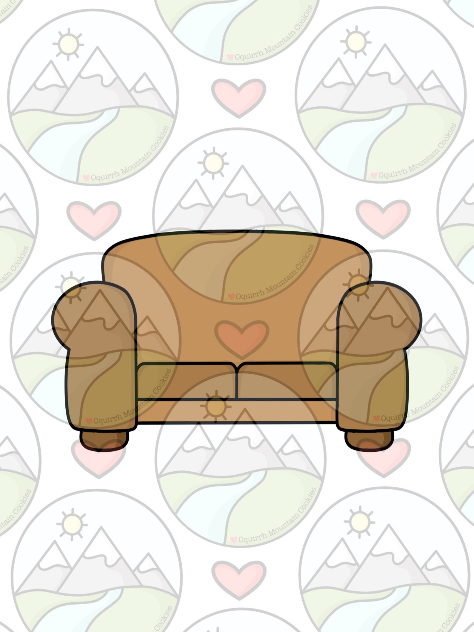Sofa Couch Cookie Cutter Etsy