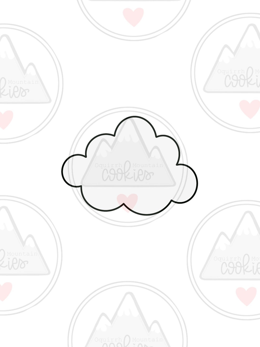 Cloud Cookie Cutter - Etsy
