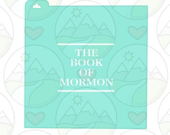 Book of Mormon Stencil