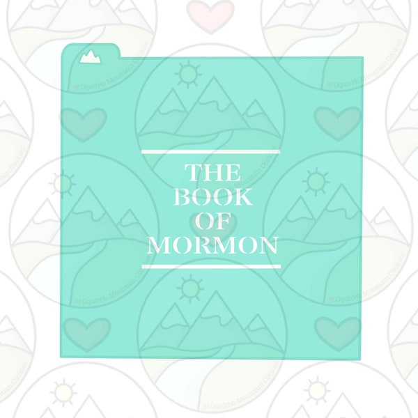 Book of Mormon Stencil