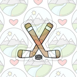 Hockey sticks Cookie Cutter