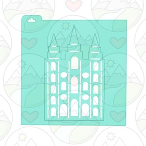 Temple Stencil